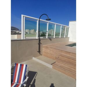 Chuveiro externo de parede Acqua Curve